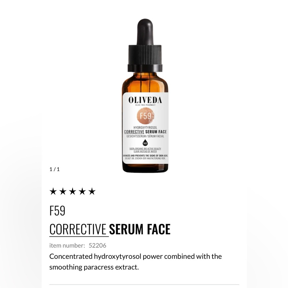 Oliveda F59 Corrective Serum Face